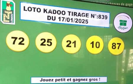 kadoo tirage resultat loto kadoo togo aujourd hui|Résultats du loto Kadoo tirage 777 – LOTTO ou LOTO TOGO: .